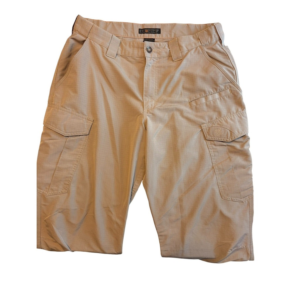 5.11 Tactical Pants Men 34x34 Beige Tactical Cargo Ripstop Gorpcore Workwear